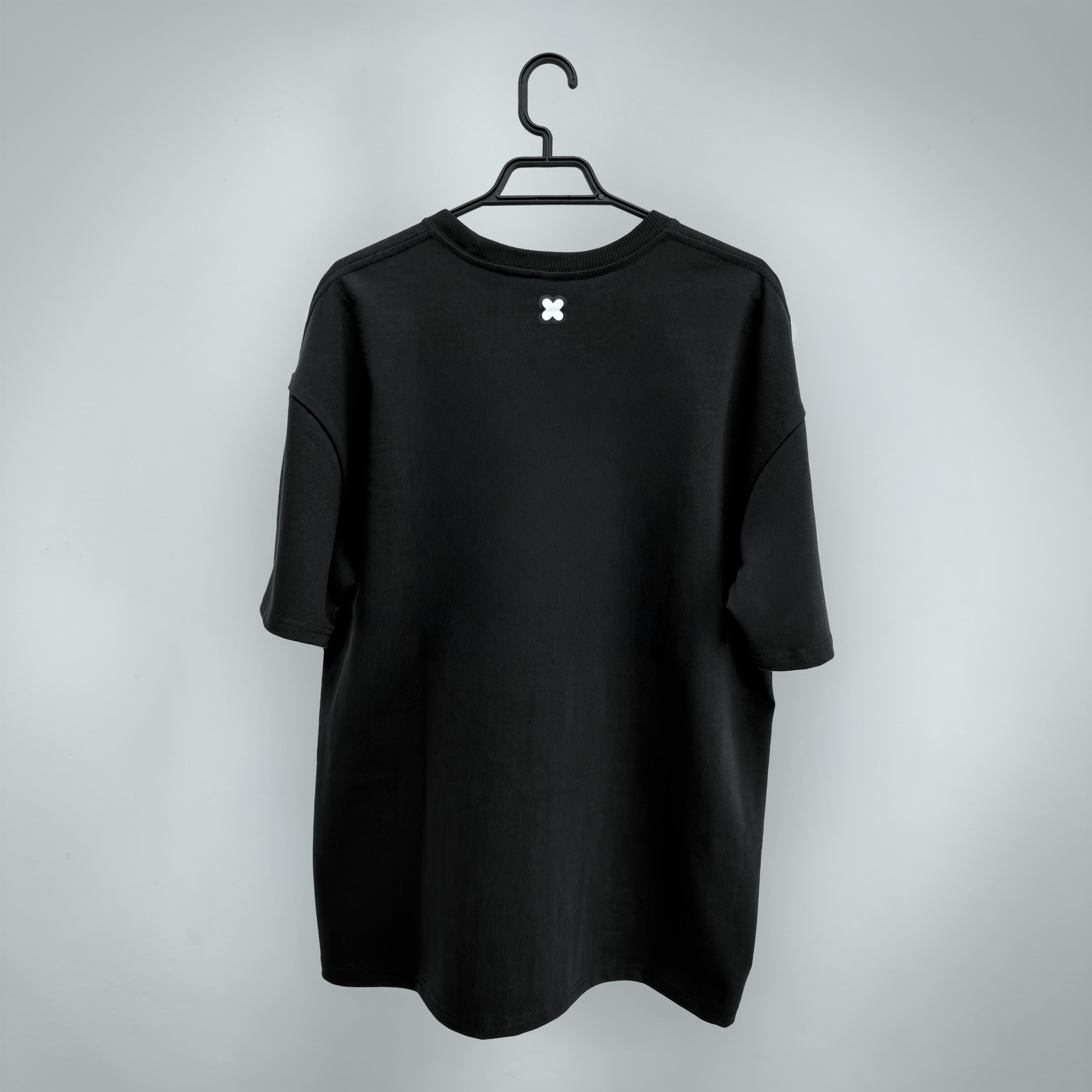 OVERSIZED TEE (Black - X under neck)