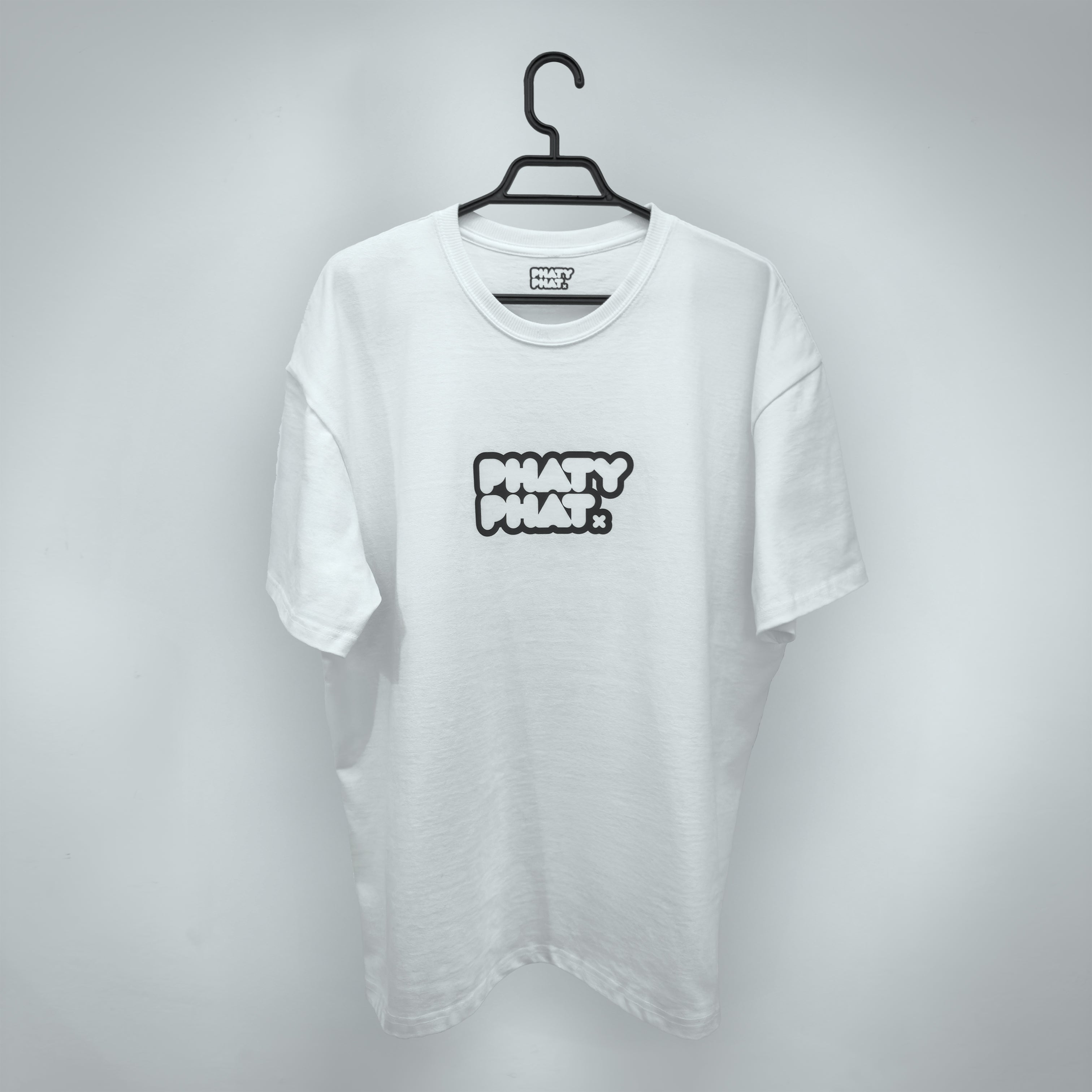 OVERSIZED TEE (White - Back Pattern)